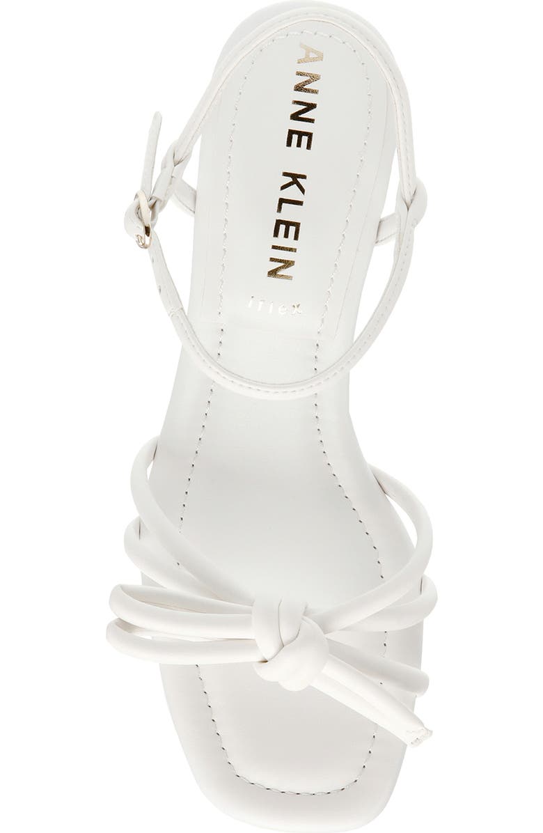 Anne Klein Strappy Sandal, Alternate, color, White