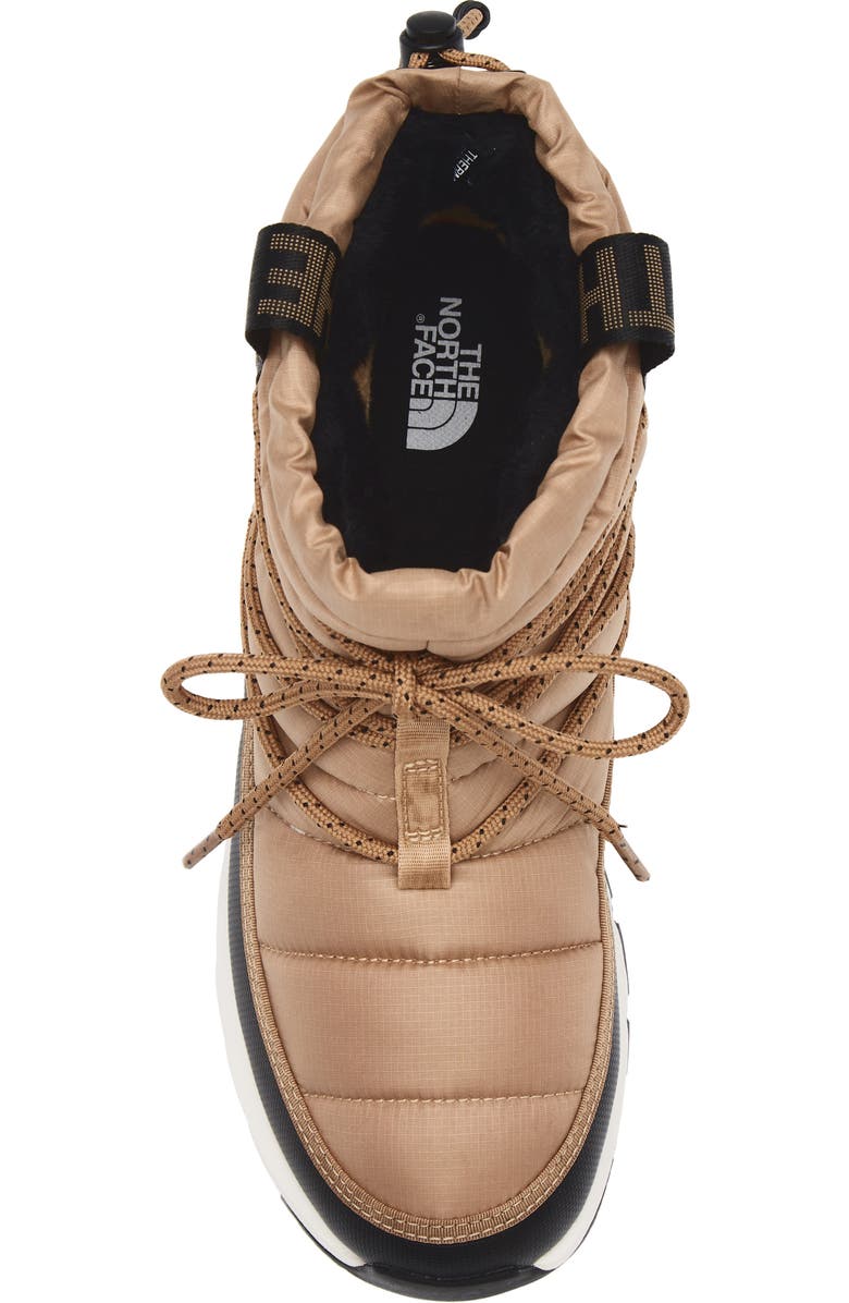 The North Face Thermoball<sup>™</sup> Waterproof Utility Boot, Alternate, color, Almond Butter/ Tnf Black