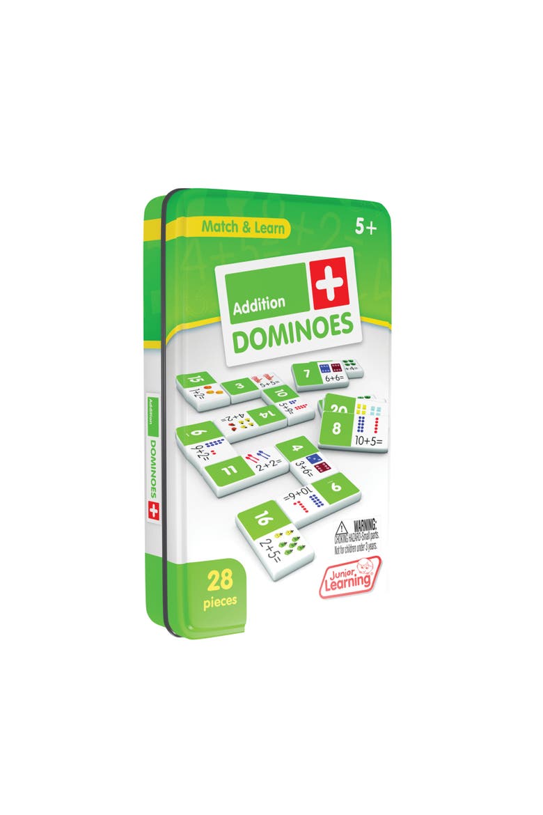 Addition Dominoes, Alternate, color, Multicolored