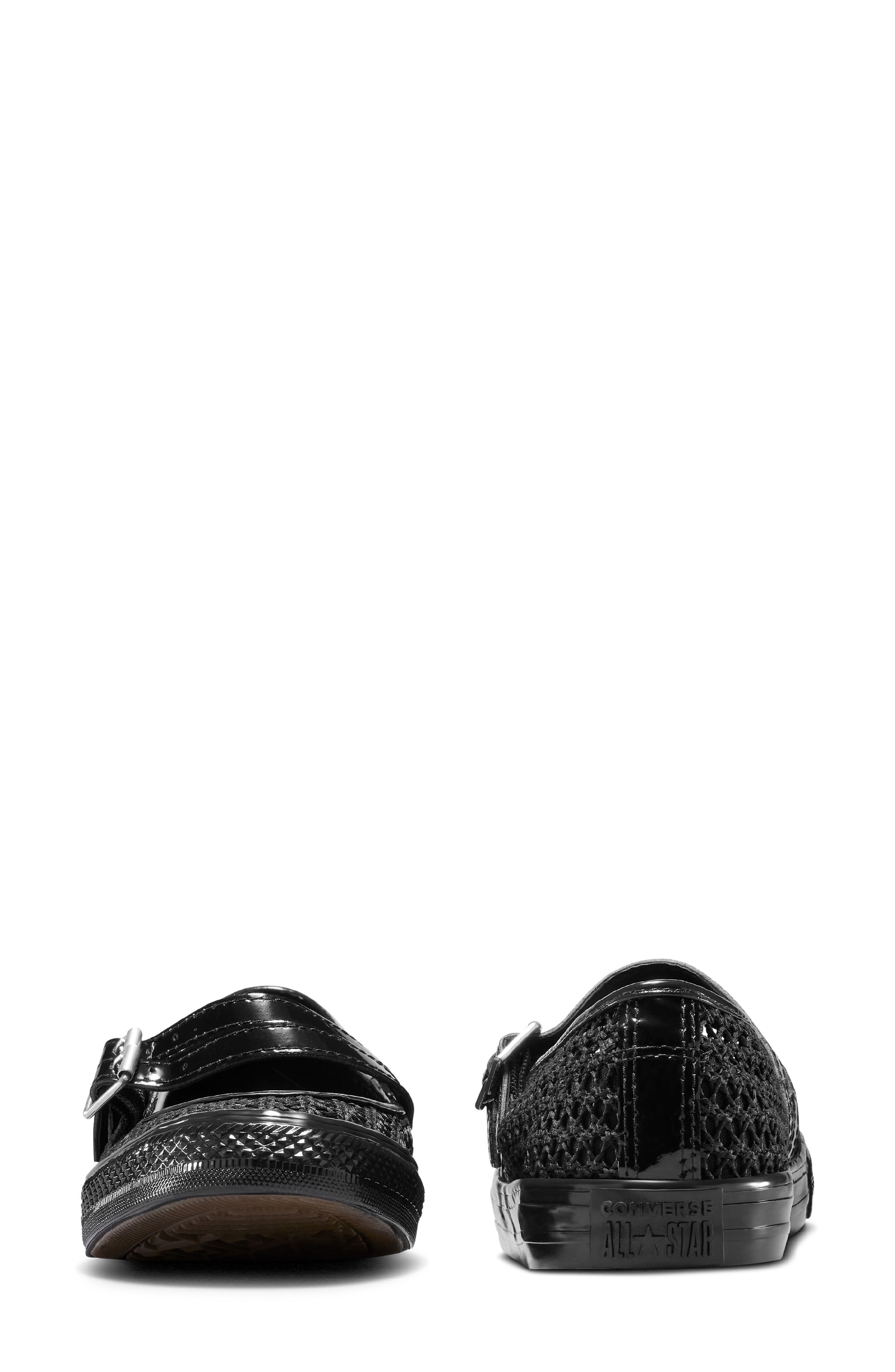 Converse Chuck Taylor All Star Dainty Mary Jane Sneaker, Alternate, color, Black