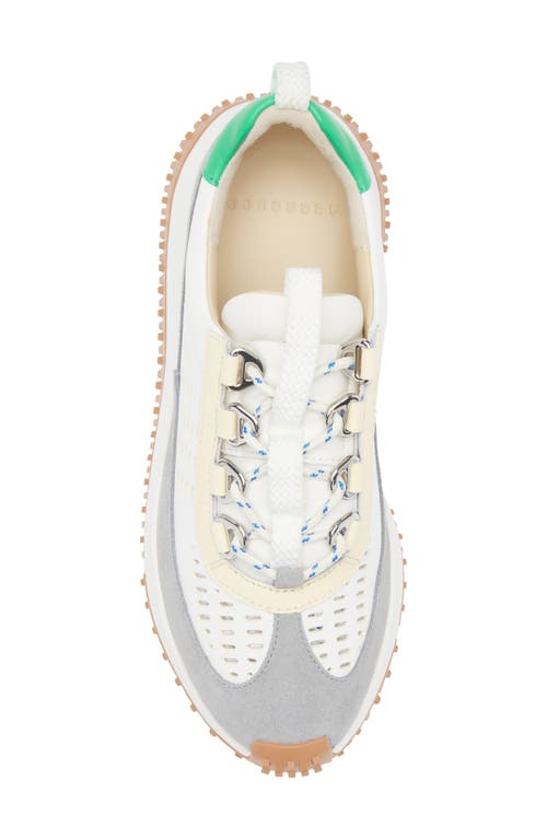 4ccccees Kapok Pinto Platform Sneaker In White