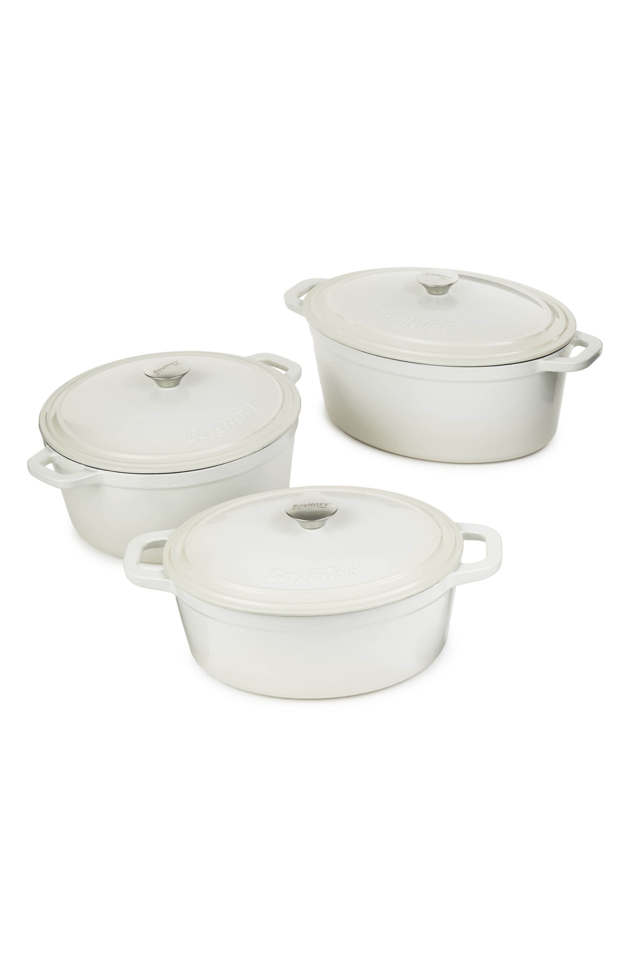 BergHOFF Neo 6-Piece Cast Iron Dutch Oven Cookware Set