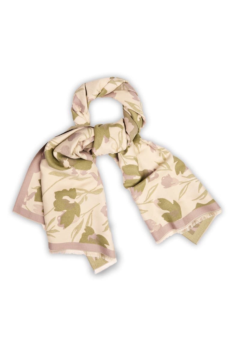 Reversible Scarf, Alternate, color, SAGE