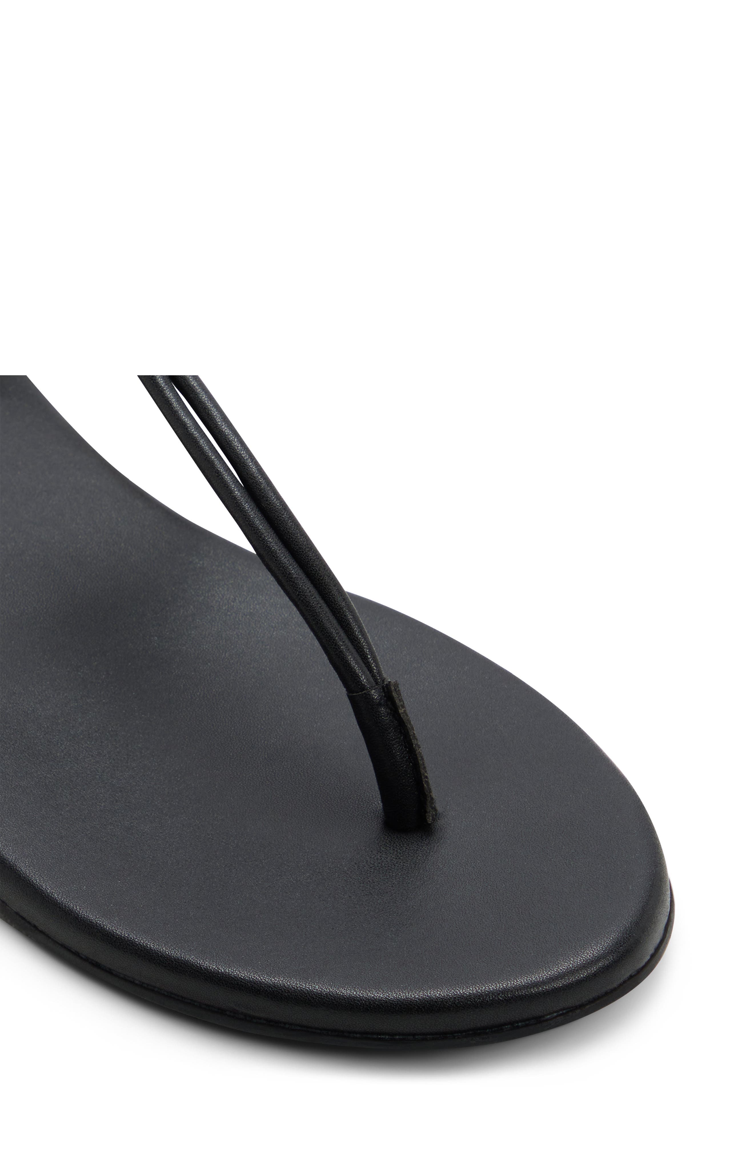 ALDO Seajewels Ankle Strap Sandal, Alternate, color, Black