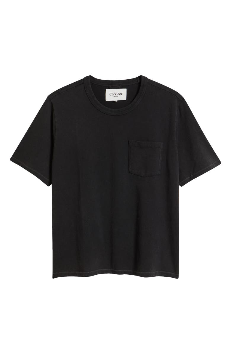 Corridor Garment Dye T-Shirt, Main, color, Black