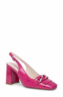 NeroGiardini Slingback Square Toe Pump