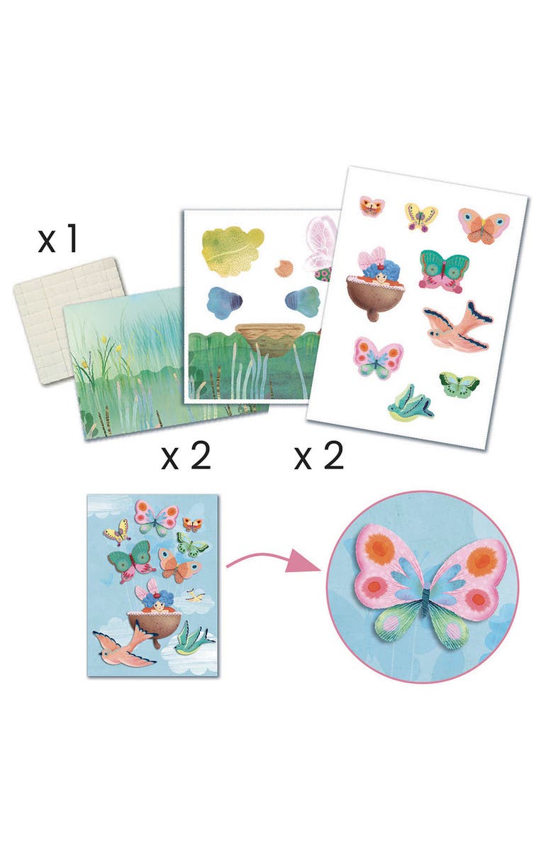 Djeco The Fairy Box Arts & Crafts Kit, Alternate, color, Multi