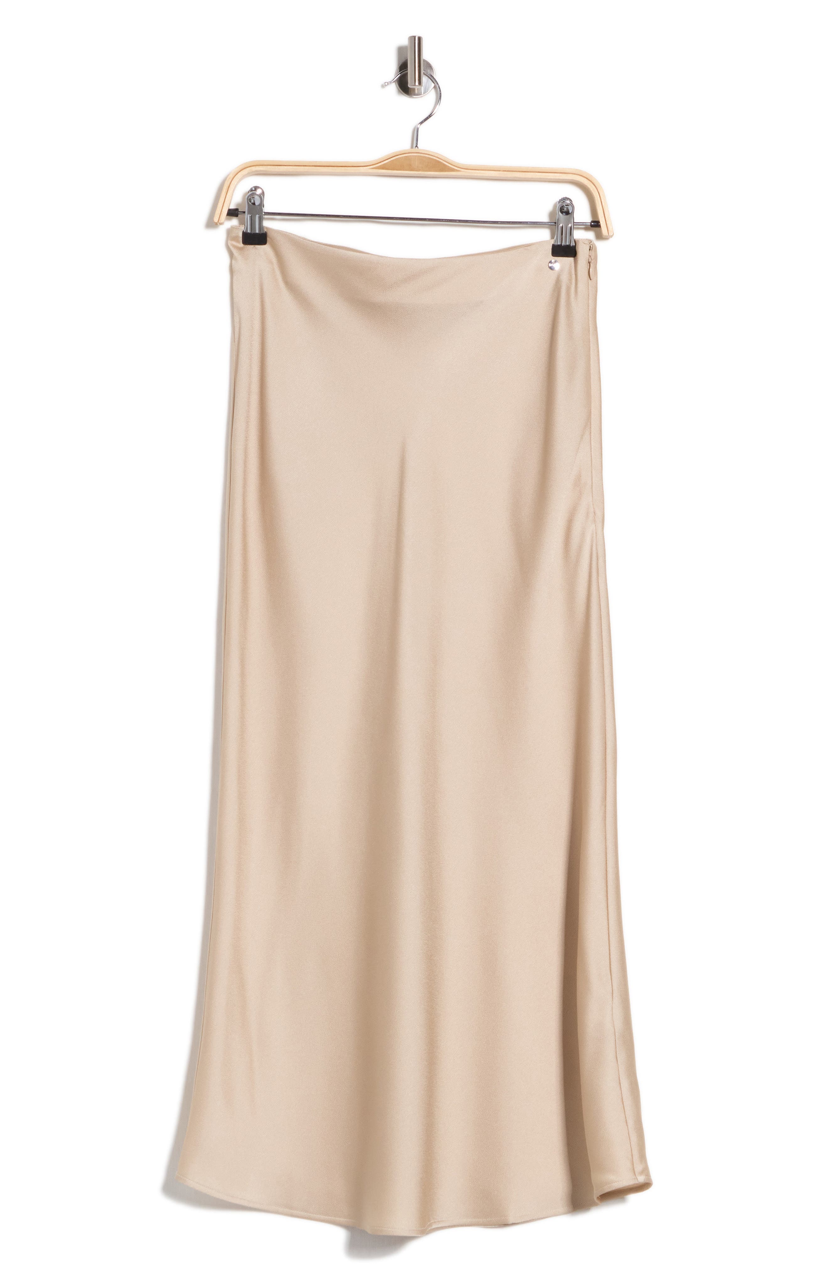 Visos Satin Maxi Skirt