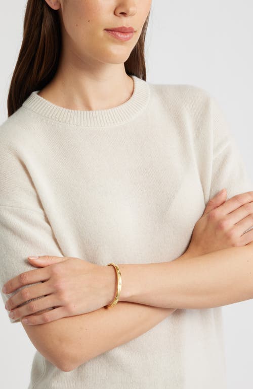 Nordstrom Demi Fine Cubic Zirconia Station Bangle Bracelet