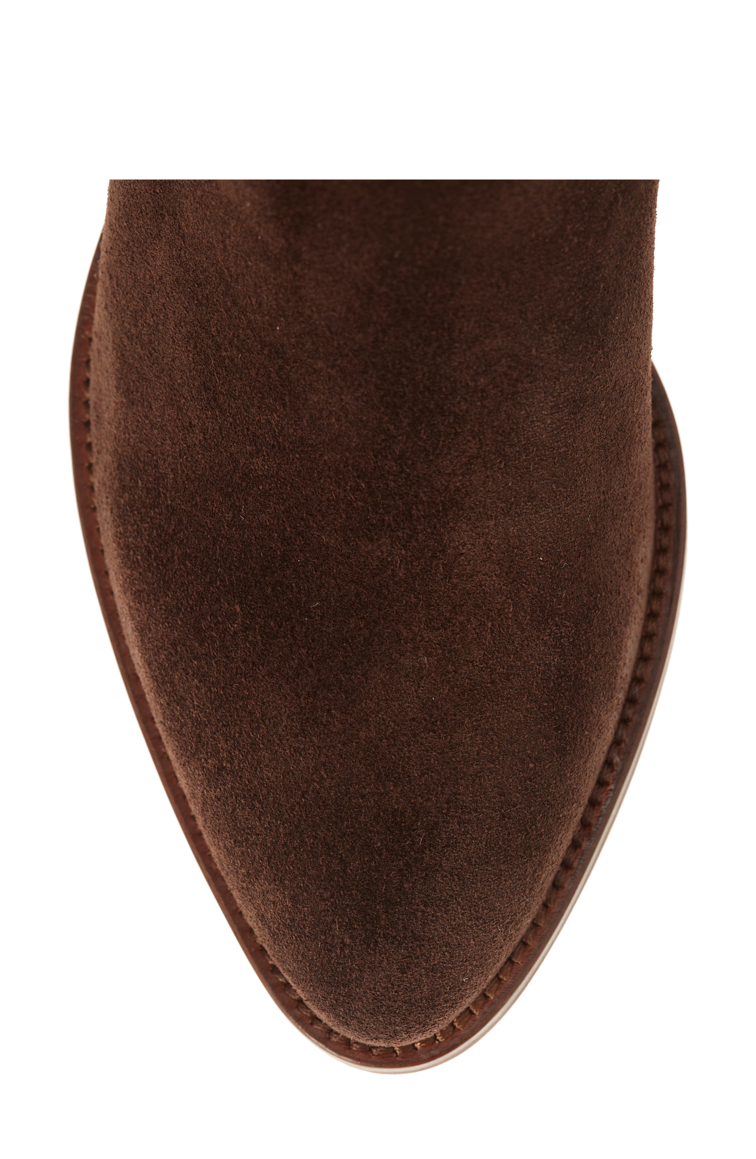 Penelope Chilvers Goldie Embroidered Cowboy Boot, Alternate, color, Ebony