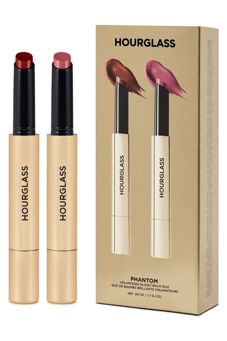 Phantom Volumizing Glossy Balm Duo $72 Value, Main, color, CRAVE & HAZE