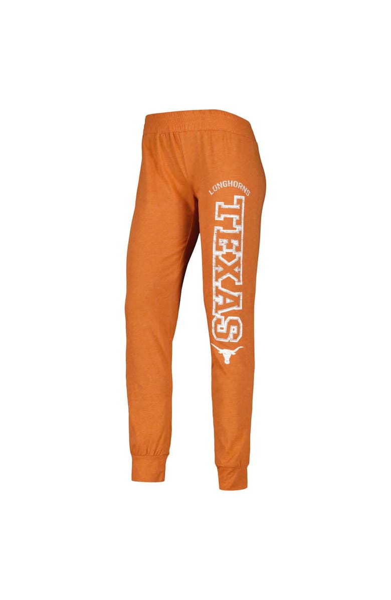 CONCEPTS SPORT Women's Concepts Sport Texas Orange Texas Longhorns Long Sleeve Hoodie T-Shirt & Pants Sleep Set, Alternate, color,
