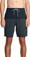 RVCA Current Stripe Water Repellent Board Shorts