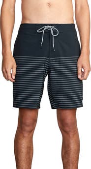 RVCA Current Stripe Water Repellent Board Shorts