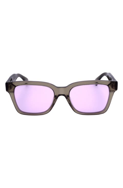 53mm Rectangular Sunglasses