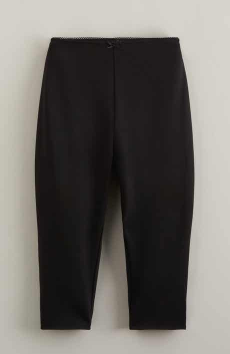 Kids' Ponte Knit Capri Pants