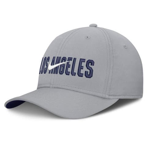 Men's Nike  Gray Los Angeles Dodgers Primetime Rise Dri-FIT Flex Hat