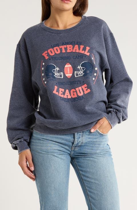 LA Football League Graphic Sweatshirt