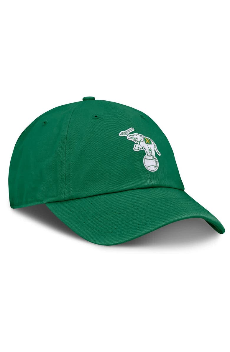 Nike Men's Nike Green Athletics Club Adjustable Hat, Alternate, color, 