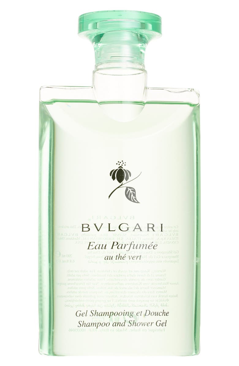 BVLGARI 'Eau Parfumée au thé vert' Shampoo and Shower Gel, Alternate, color, 
