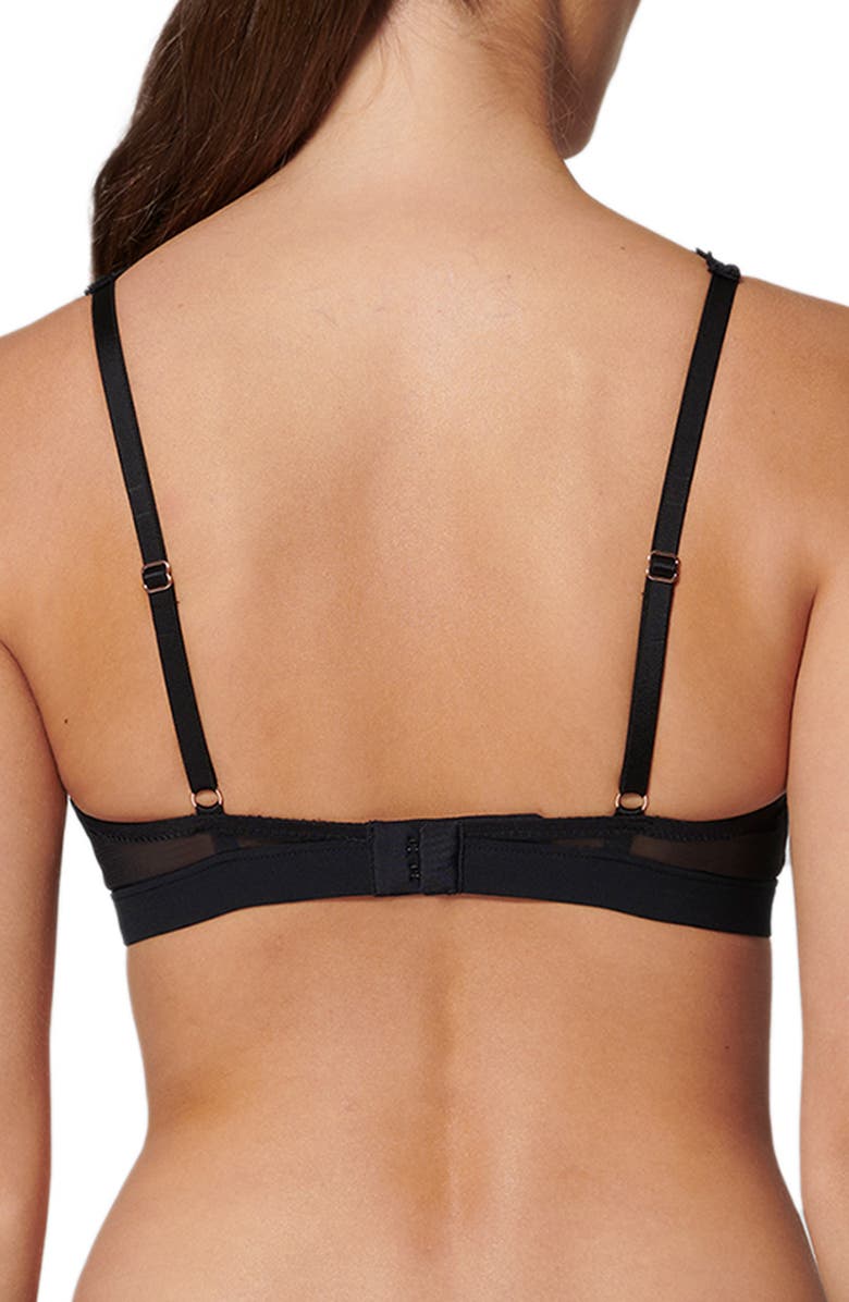 Simone Perele Mystic Underwire Embroidered Plunge Bra, Alternate, color, 