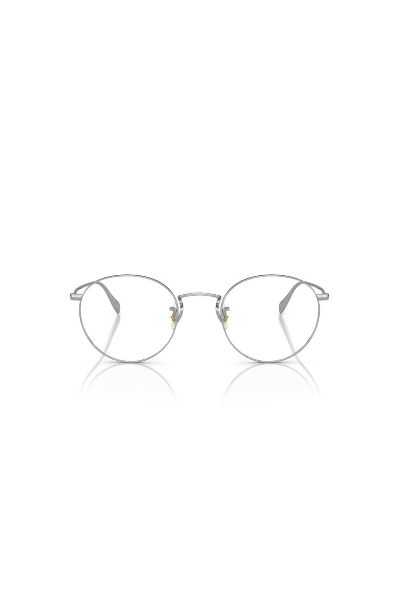 Oliver Peoples 50mm Phantos optical glasses, Alternate, color, Silver