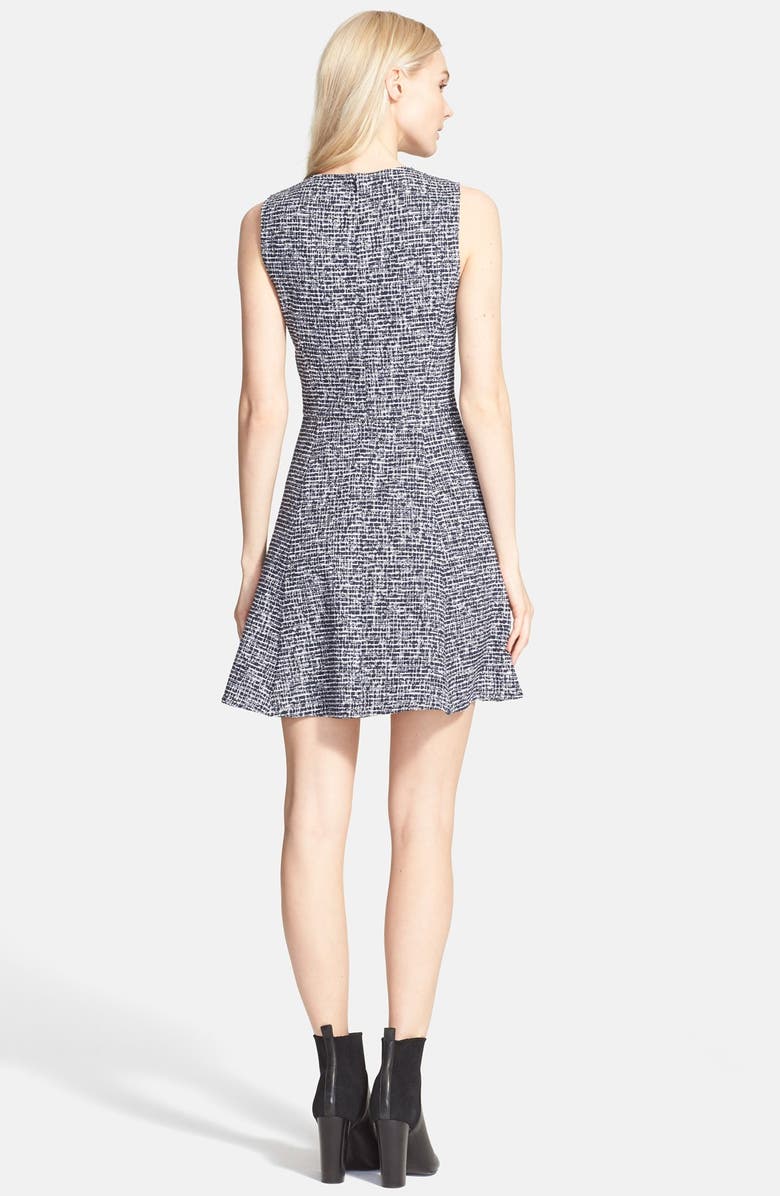 Theory 'Tillora' Bouclé Fit & Flare Dress, Alternate, color, 