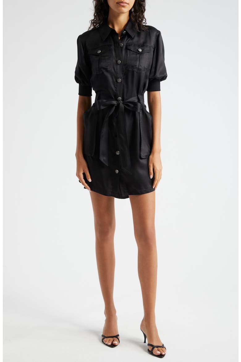 Damla Shirtdress, Main, color, BLACK
