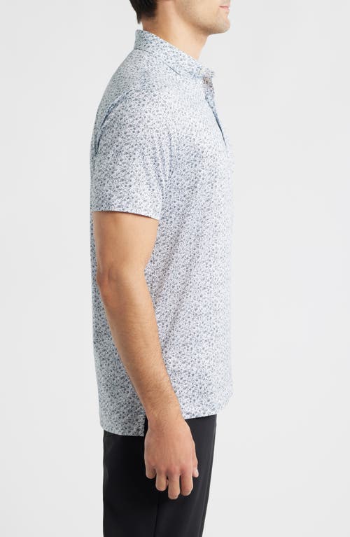 Johnnie-o Marietta Featherweight Prep-formance Jersey Polo In Blue