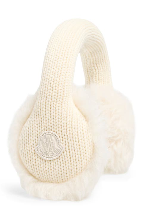 Virgin Wool & Faux Fur Earmuffs