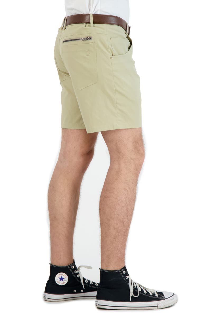 LEVINAS Everyday Stretch Chino Shorts, Alternate, color, Khaki