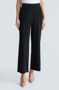 KASPER Pull-On Ankle Wide Leg Pants