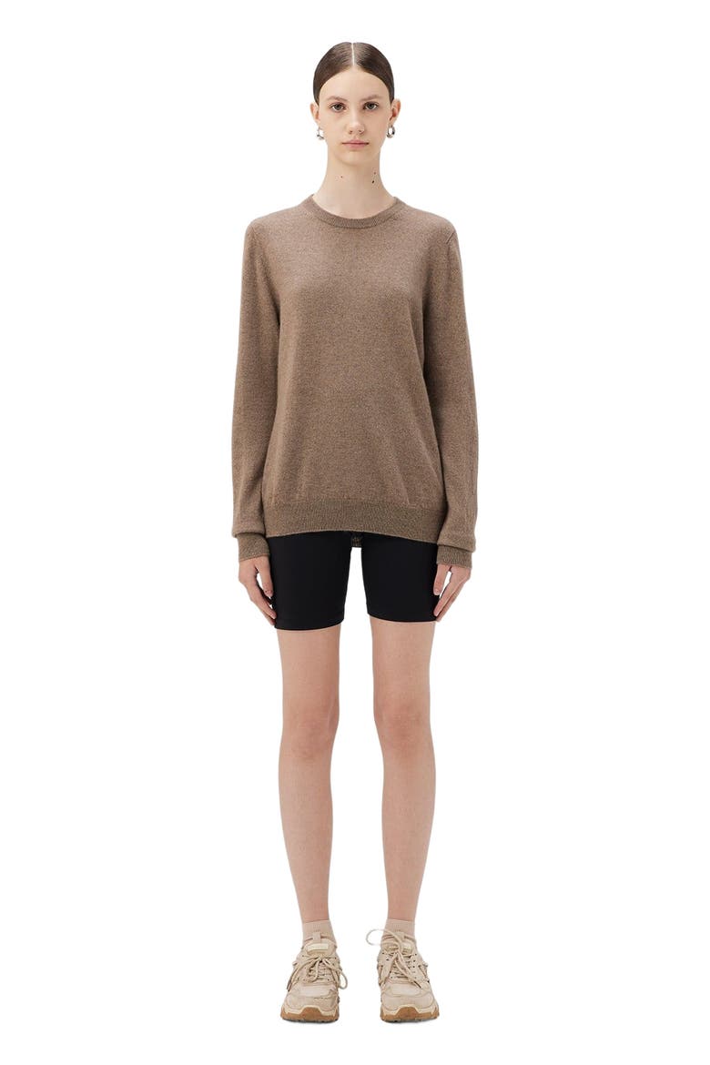 Essential Cashmere Crewneck Sweater, Main, color, taupe