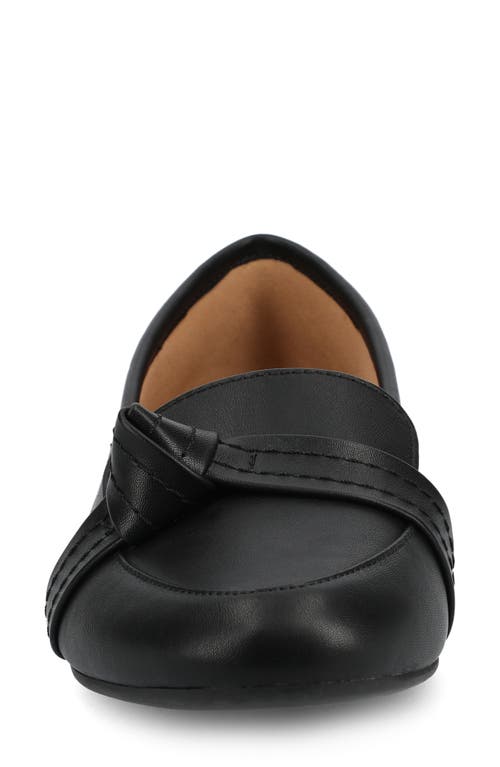 Journee Collection Marci Knotted Strap Loafer