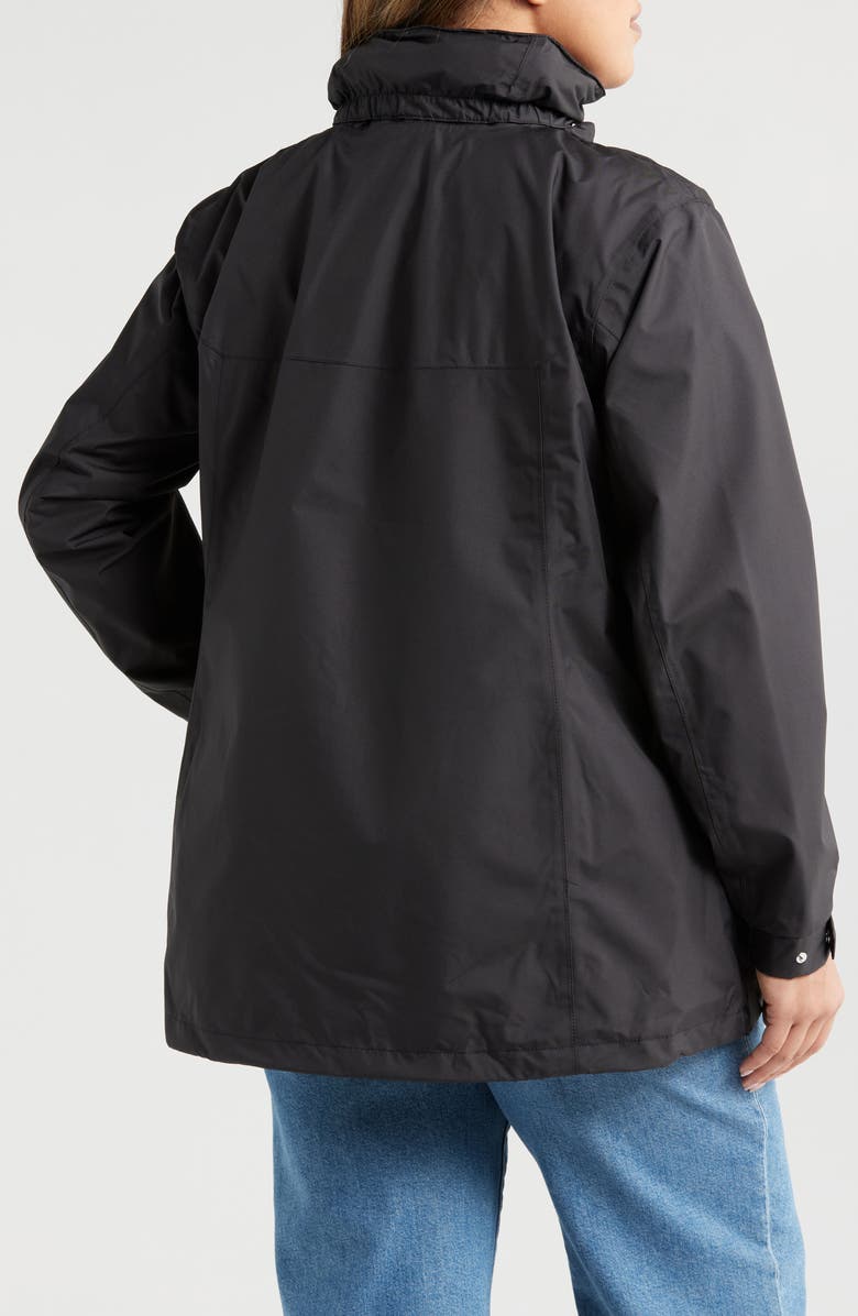 Helly Hansen Aden Waterproof with Stowaway Hood, Alternate, color, Black