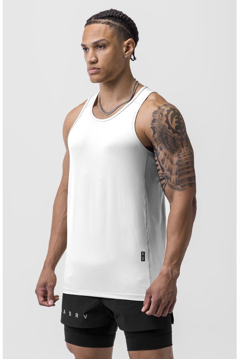 AeroSilver Training Singlet, Main, color, White