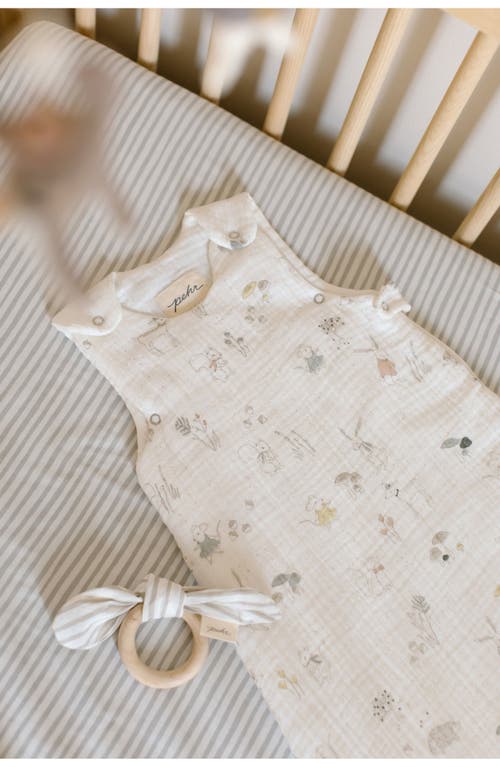 Pehr 1.0 Organic Cotton Wearable Blanket In White