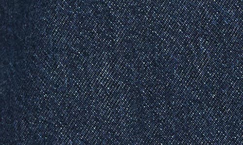 Frame The Pinafore Paneled Denim Mini Dress In Blue