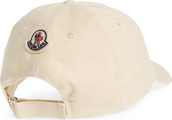 Moncler Embroidered Logo Gabardine Baseball Cap | Nordstrom