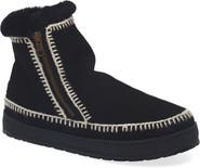 laidback london Setsu Genuine Shearling Lined Ankle Boot