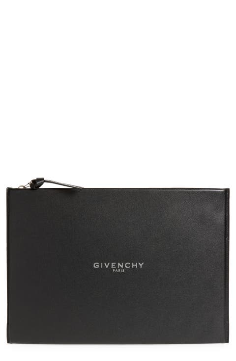 Antigona Padded Leather Zip Pouch