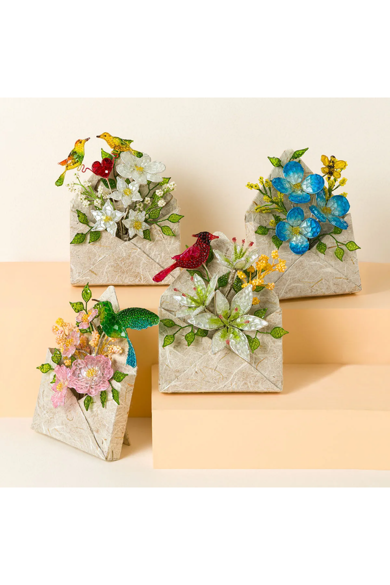 Little Blooms with a Message, Alternate, color, Blooming Together