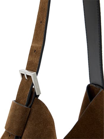 Asha Suede Shoulder Bag