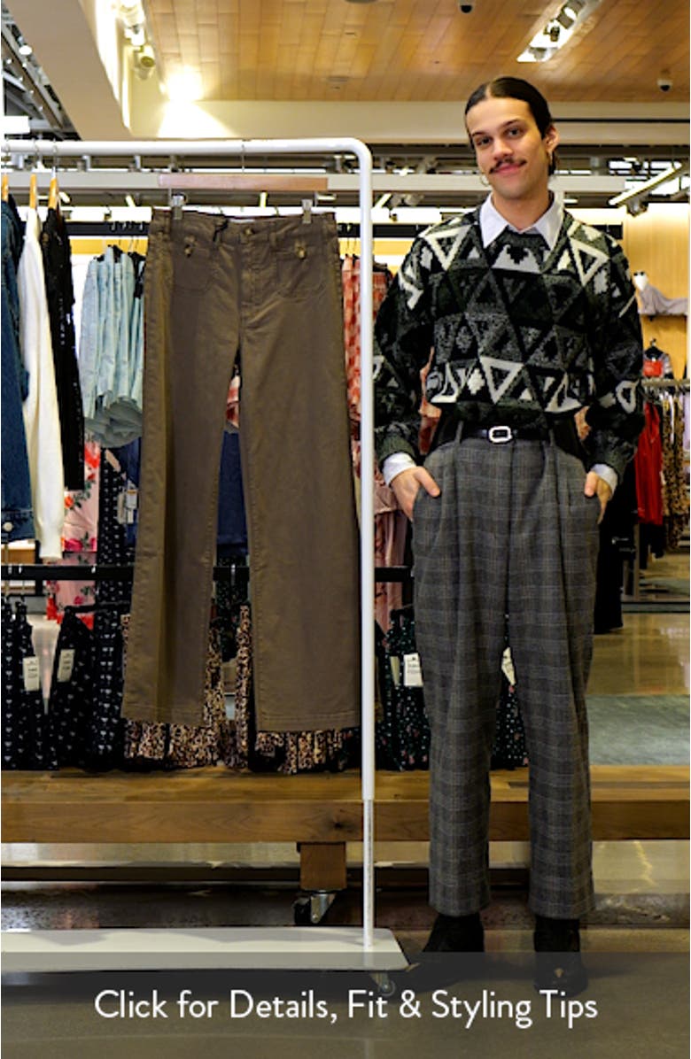 Anessa Button Pocket High Waist Wide Leg Jeans, sales video thumbnail