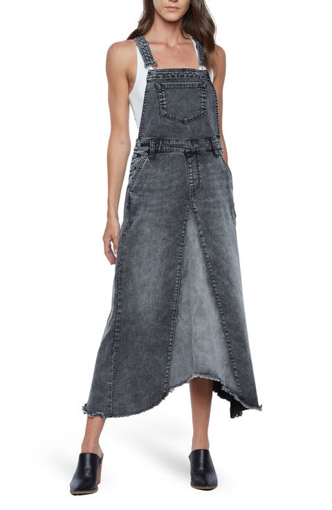 Pieced Mixed Denim Jumper