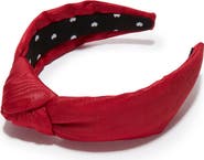 Lele Sadoughi Knotted Moire Headband