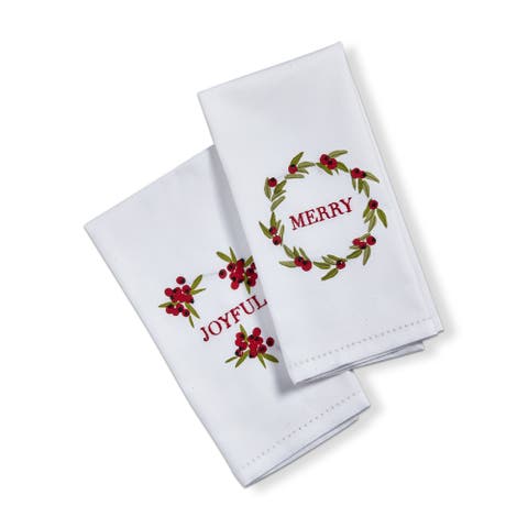 Sprig Multicolor Cotton Guest Towels Kitchen Napkins Set