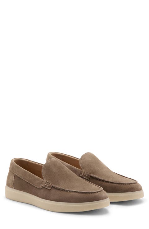 Suede Moc Toe Loafer