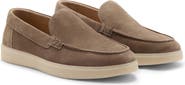 MANGO Suede Moc Toe Loafer