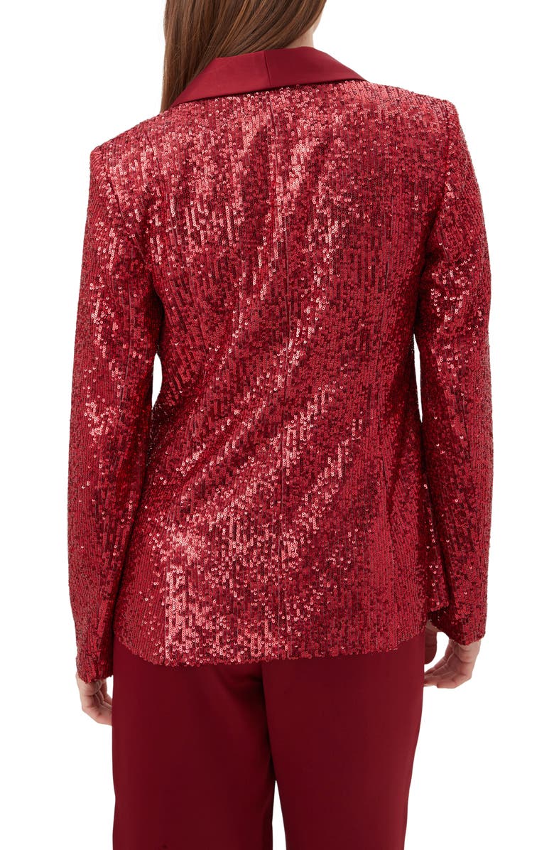 Trina Turk Al Sequin Blazer, Alternate, color, 